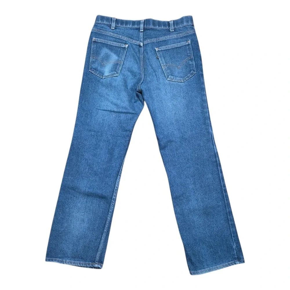 VTG 1982 Levi's For Men Skosh 34x30 Jeans Straight Leg Denim Made in USA